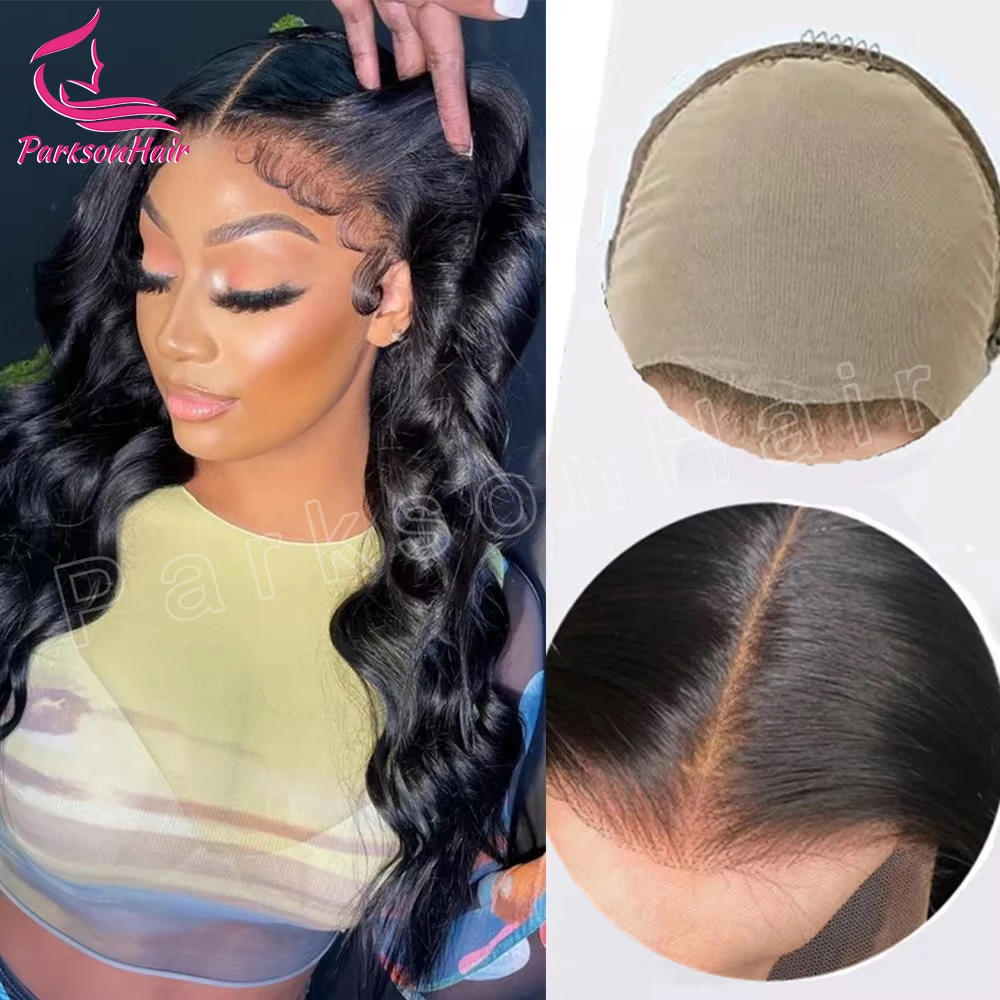 180% Fake Scalp Wig 13x4 HD Transparent Lace Frontal Wigs Invisible 13x6 Lace Front Wigs Body Wave Human Hair Lace Wig Remy Hair