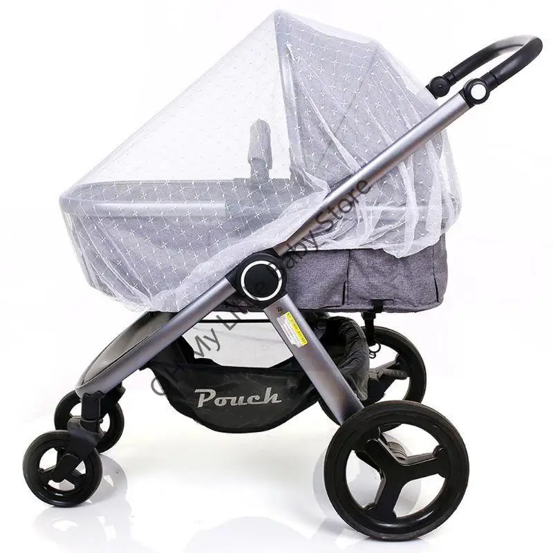 M76C Baby Kinderwagen Abdeckung Atmungsaktive Moskito Net Mesh Mücken Net Gaze Sonnenschirm Windschutzscheibe Sonnenschutz