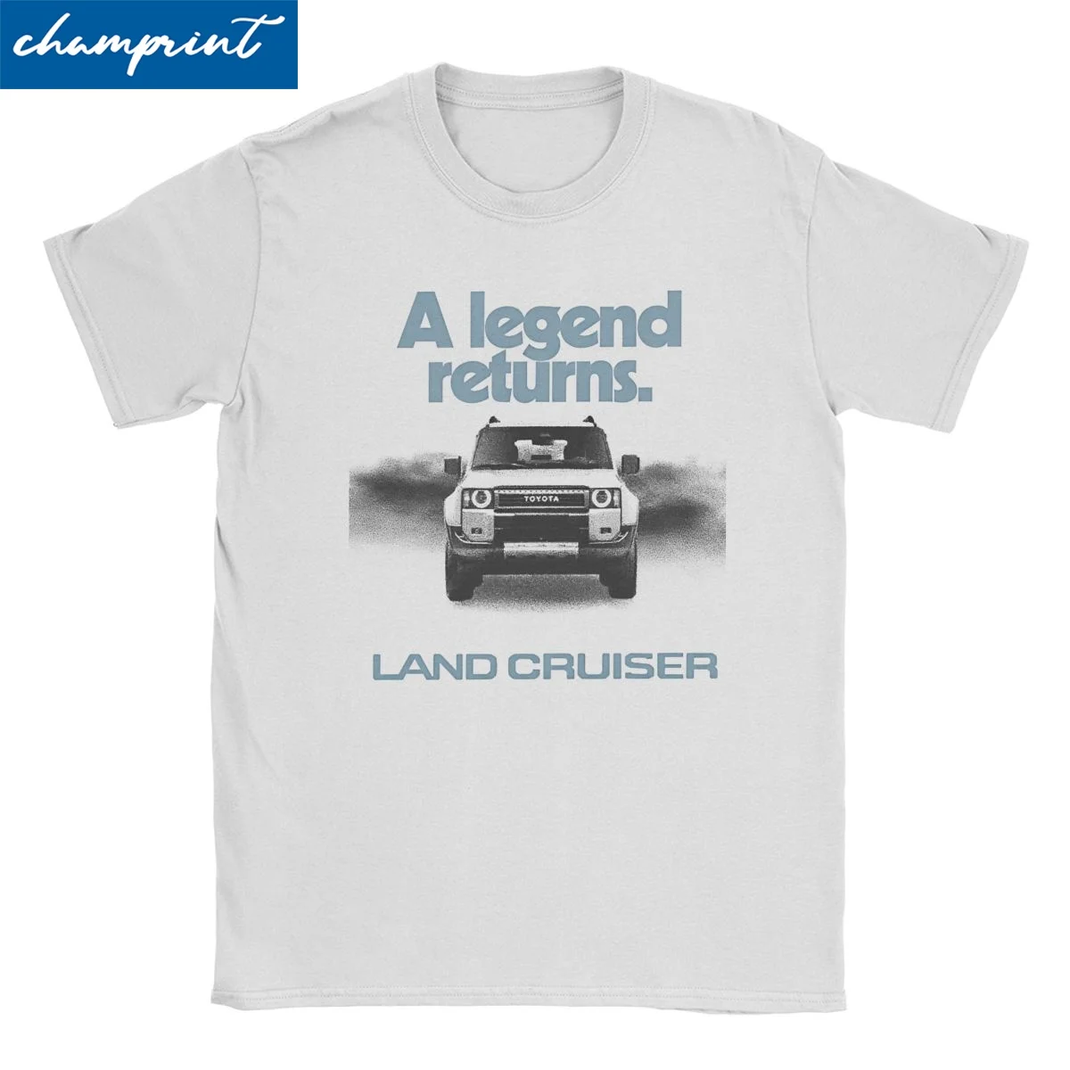 Land Cruiser FJ 80 T-Shirts Men Women Off Road Car Landcruising Adventure Fun Pure Cotton Tee Shirt Crewneck T Shirt New Arrival