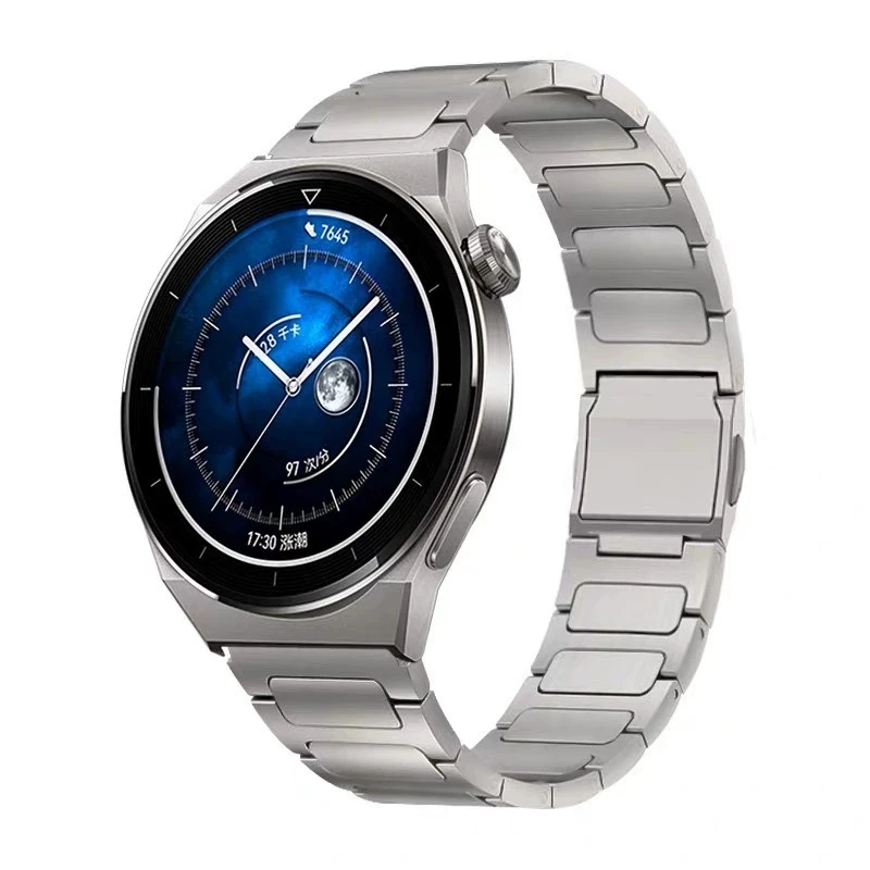 HUAWEI 純正　チタンストラップ　22mm 22mmチタン製ストラップ Huawei Watch GT6/GT6Pro/GT5/GT5Pro/GT4/GT3