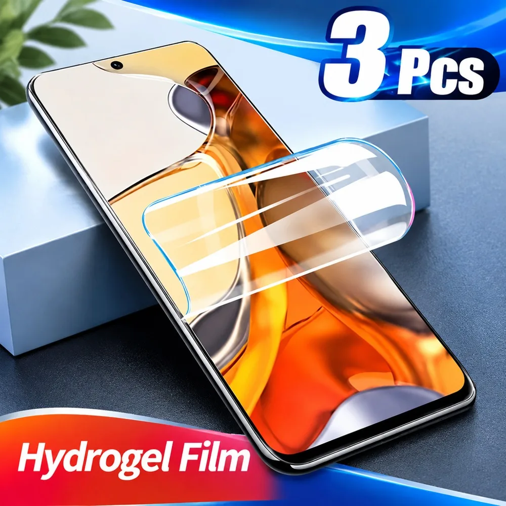 3PCS Hydrogel Film For Samsung Galaxy S25 S25+ S25 Ultra S24 S24+ S24 Ultra Screen Film For Samsung Galaxy S23 S23+ S23 Ultra