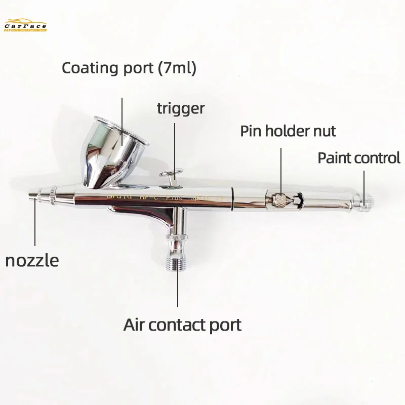 Japan Original ANEST IWATA HP-CP 0.3mm Spray Pen Pneumatic Tool Model Spray Tool On The Tank High Performance Plus Tape trachea