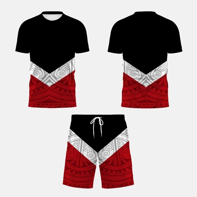 2025 Summer New Men's 3D Printed Casual Fashion Outdoor Street Wear Trendy Daily Sportswear