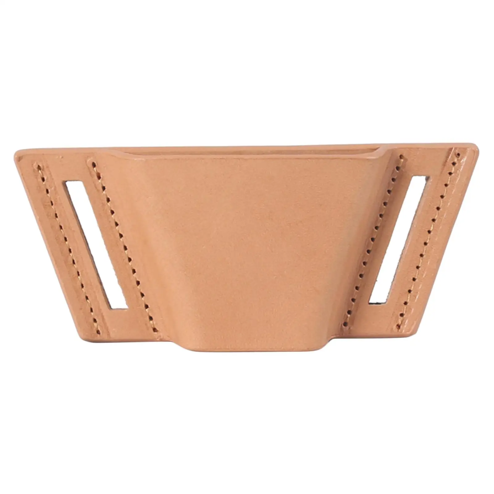 Net Holder PU Leather Durable Supply Belt Type for Fly Fishing Traveling