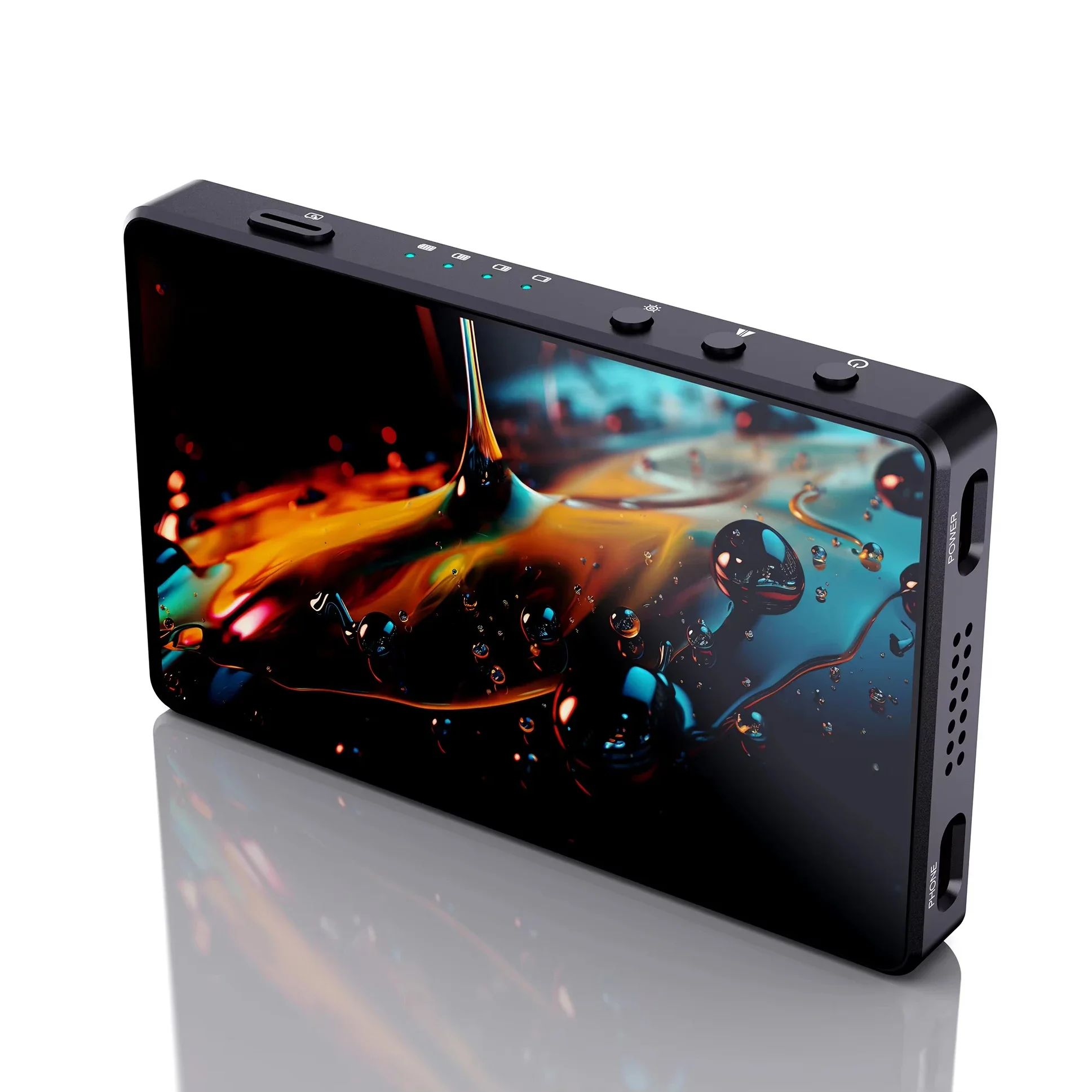 

Vlog Selfie Display Screen Use for Mobile Phone Rear Camera Take Photo or Wireless Recording Mirroring for TikTok Live Streaming