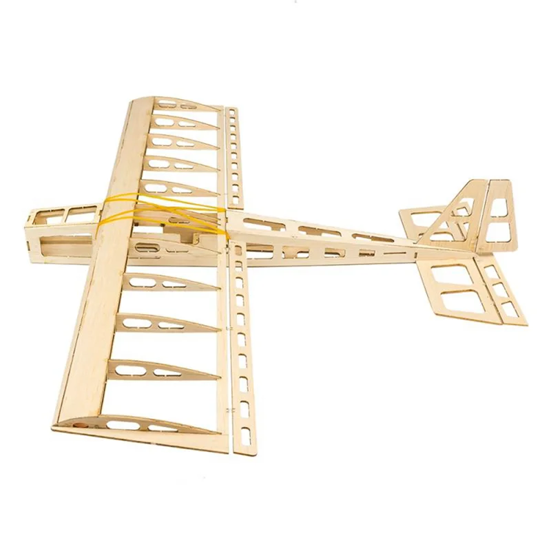 AS96-R03 STICK-06 Flugzeug 580 mm Spannweite Balsaholz DIY Elektroflugzeug RC fliegende Version unmontiert einfache Installation voll S