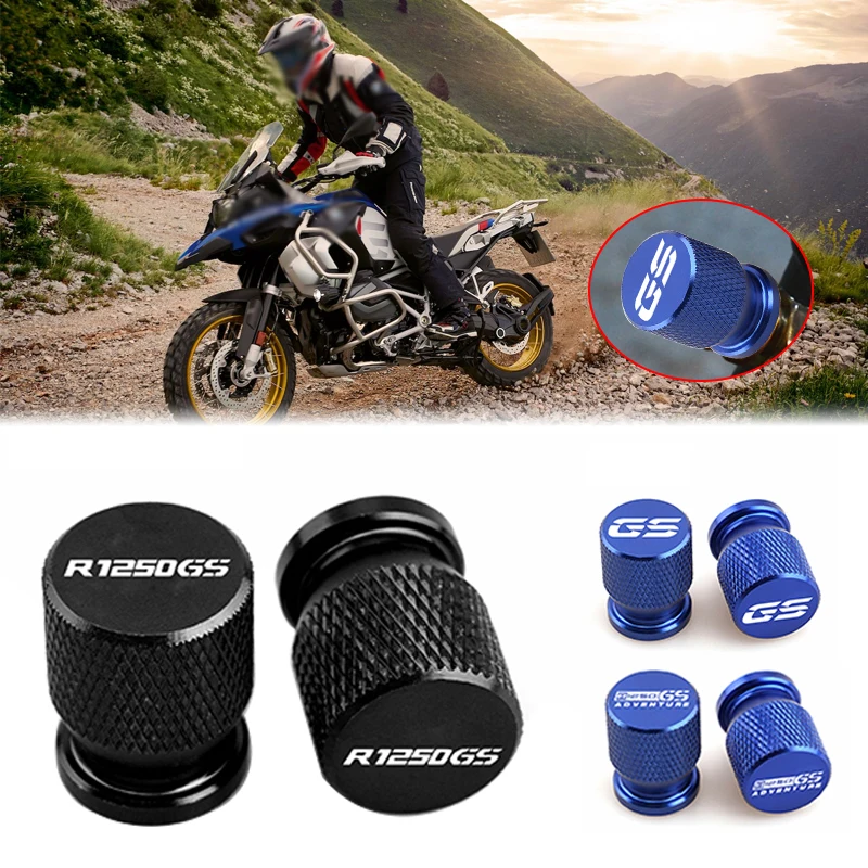 

2pcs Motorcycle Tire Valve Air Port Stem Cover Cap Plug Accessories for BMW R1200GS R1250GS R 1200GS R1250 GS R 1250 GS LC ADV