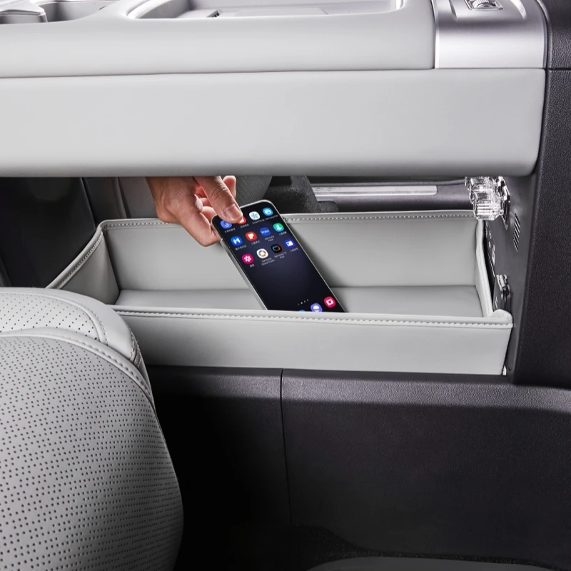 صندوق تخزين وحدة التحكم المركزية السفلية لـ BYD Leopard Titanium 7 منظم وحدة التحكم المركزية ملحقات تعديل حقيبة تخزين السيارة