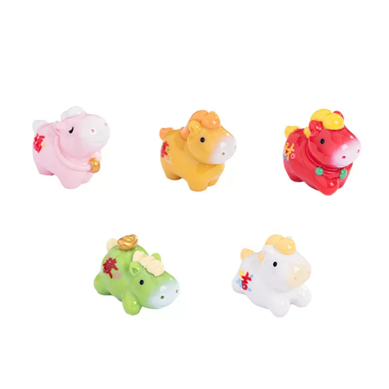 Mini estatuetas de cavalo, modelo de cavalo de resina, jardim de fadas em miniatura, musgo, paisagem, terrário diy, artesanato, decoração de interiores de carro