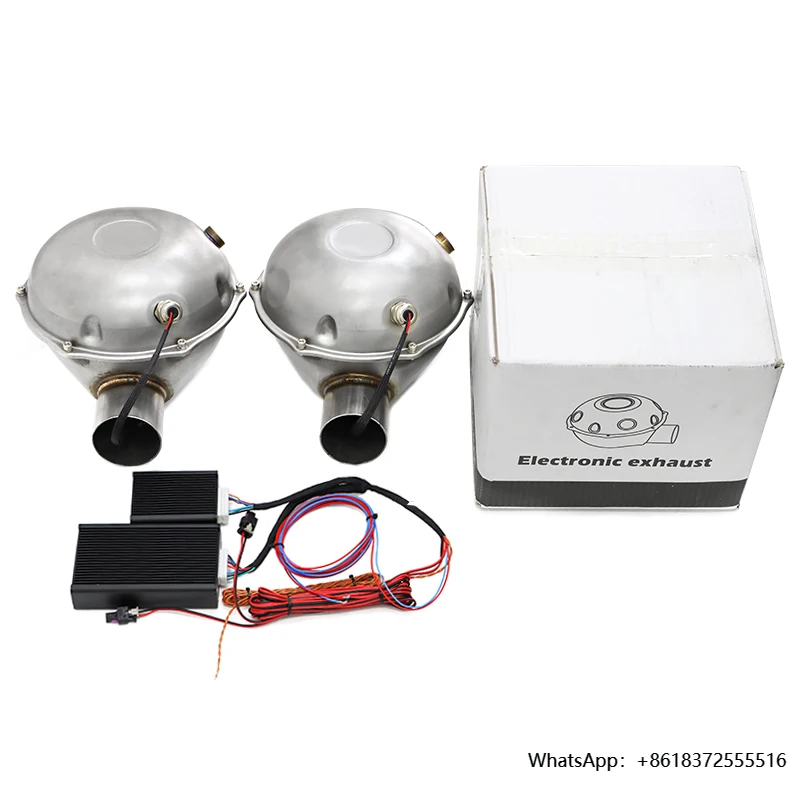 

SYPES Factory Custom Car Universal Electronics Exhaust Tip Pipes System Maxhaust Sound Booster Active Sound Noise Speaker Engine