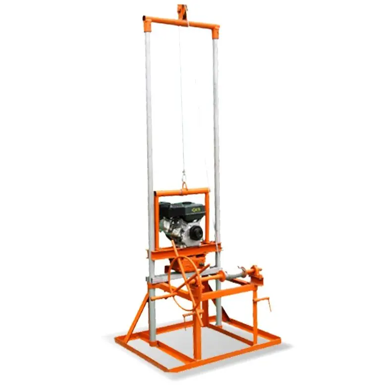 

Индивидуальная мини-буровая установка для водяных скважин 80 м, бензиновая/дизельная, ручная, портативная, для бурения скважин, хит продаж