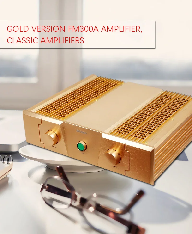 

150w*2 Reproduction FM ACOUSTICS FM300A High-end Power Amplifier High Power with Line Protection 2-channel HIFI Amplifier Audio