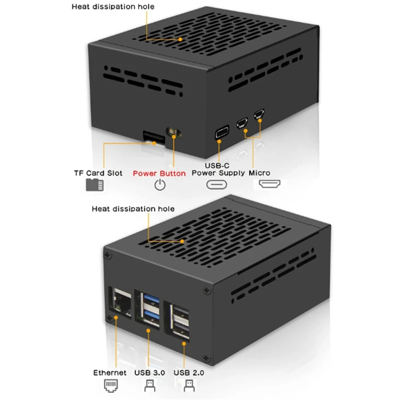 

N34R_Для корпуса Raspberry Pi 5 (P579-V3) с поддержкой SSD PCIe M.2 NVMe