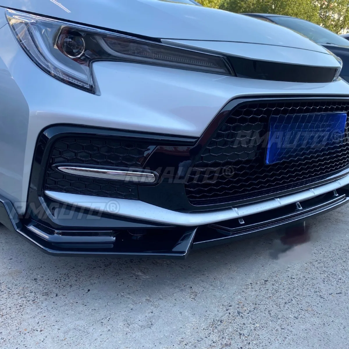 Car Front Bumper Lip Splitter Diffuser Spoiler Bumper Guard For Toyota Levin 2021-2022 Body Kit Car Accessories