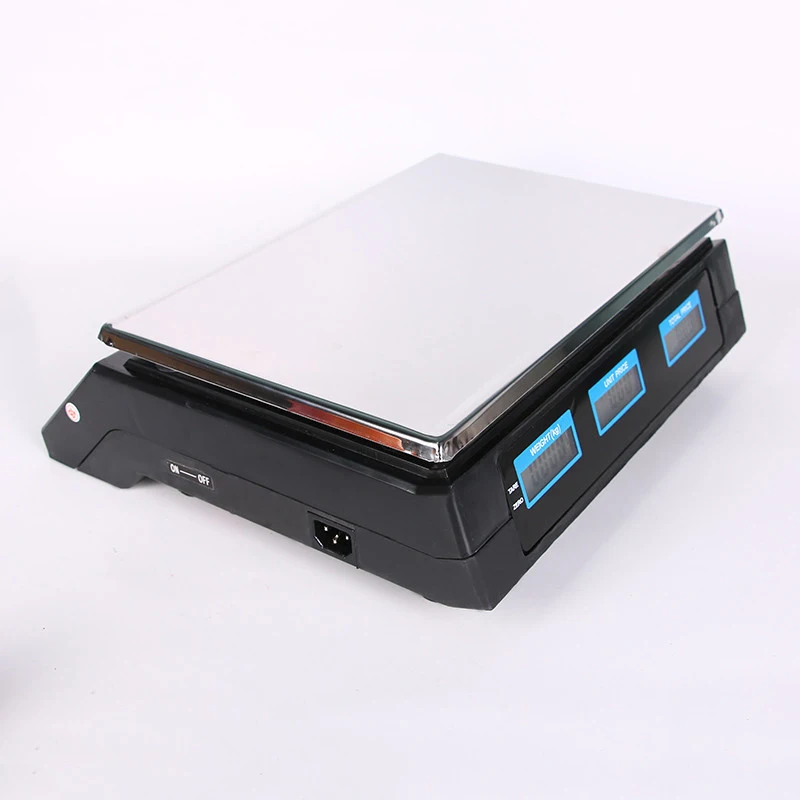 40KG Electronic Price Computing Scale Commercial Price Scale Digital Scale LCD Backlight For Retail Store Restaurant Market
