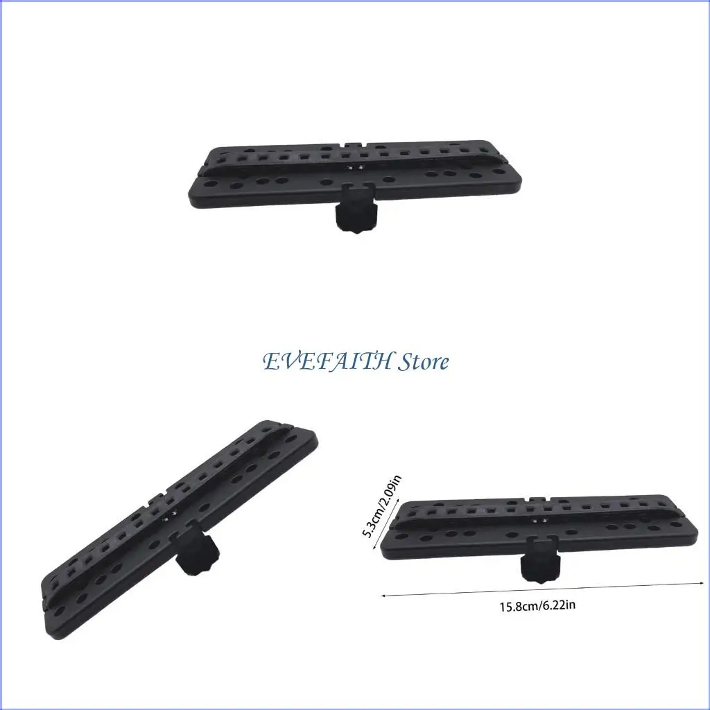 

124B Universal Silicone Mounting Plate Base Suitable For Kayak Fish Finders And Marine Accessories Heavy Duty Nonslip Design