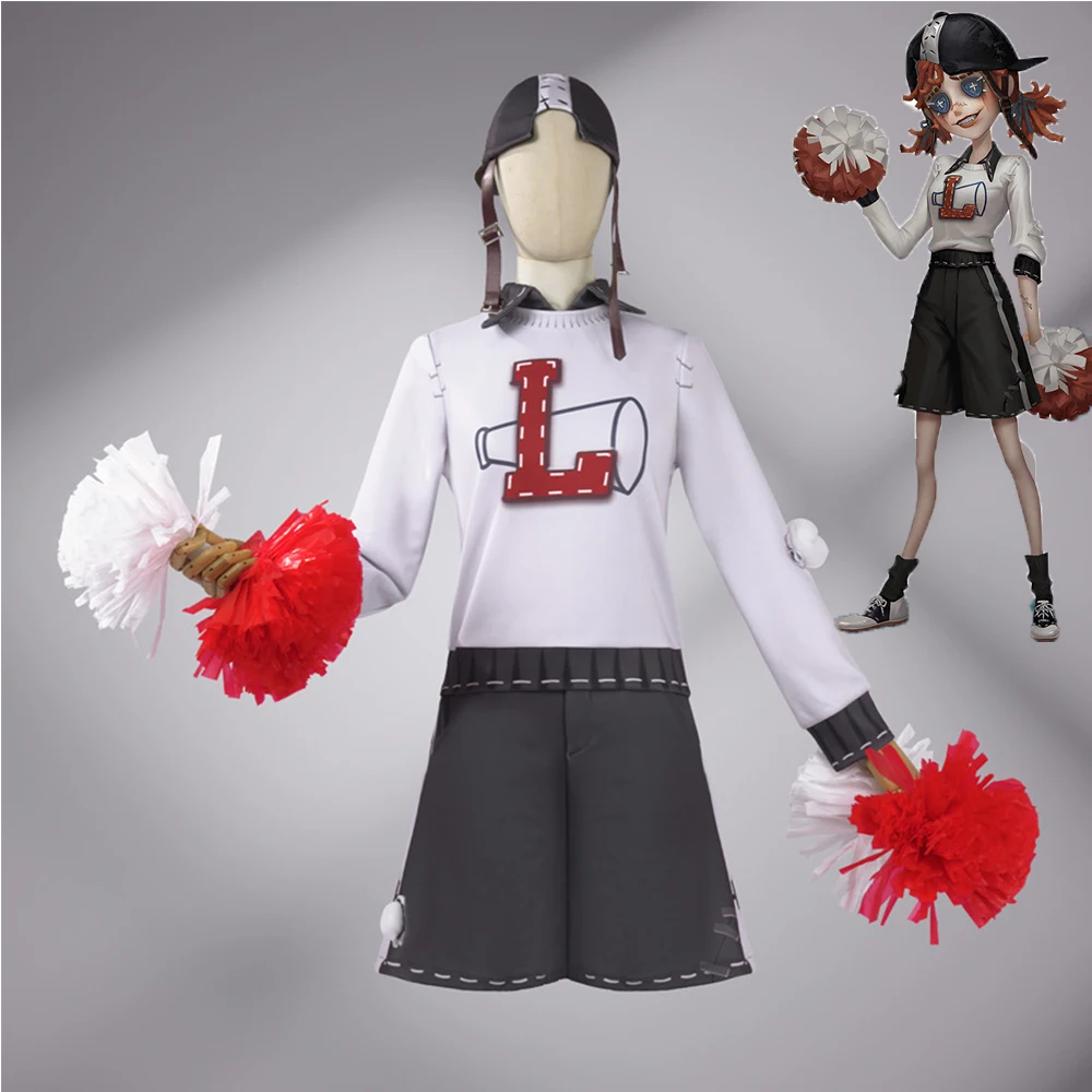 Lily Barrier Anime Game Identity V Cosplay Costume Clothes Uniform Cosplay Cheerleader Halloween Party Woman Men Cosplay Set