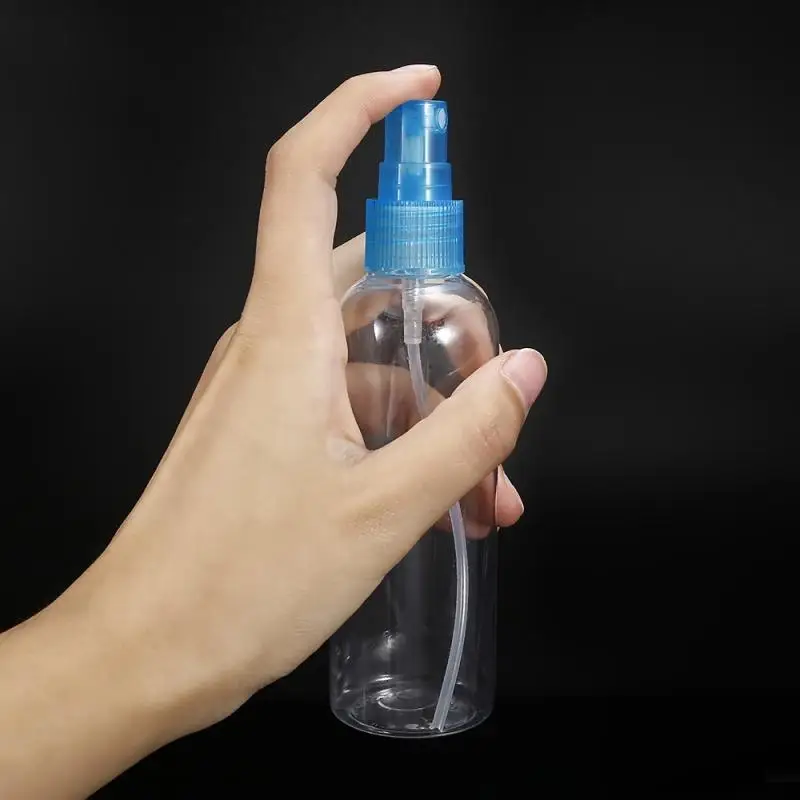 1/2PCS 5~250ml Sprayer Bottles Mini Travel Plastic Empty Bottle Portable Handwashing Transparent Spray Atomizer Refillable