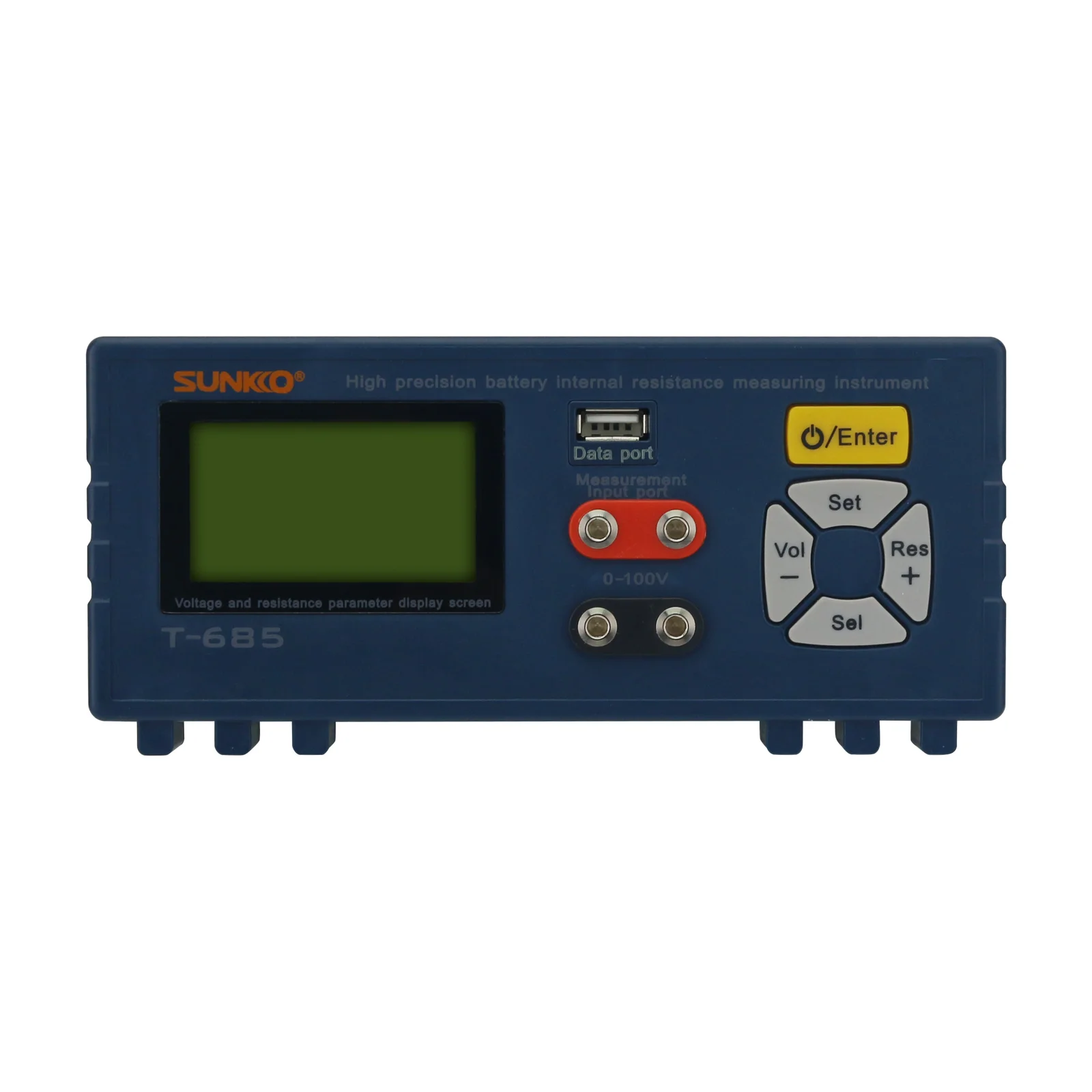T-685 High Precision Intelligent Lithium Battery Pack Internal Resistance Tester with 2.4-inch LCD Display