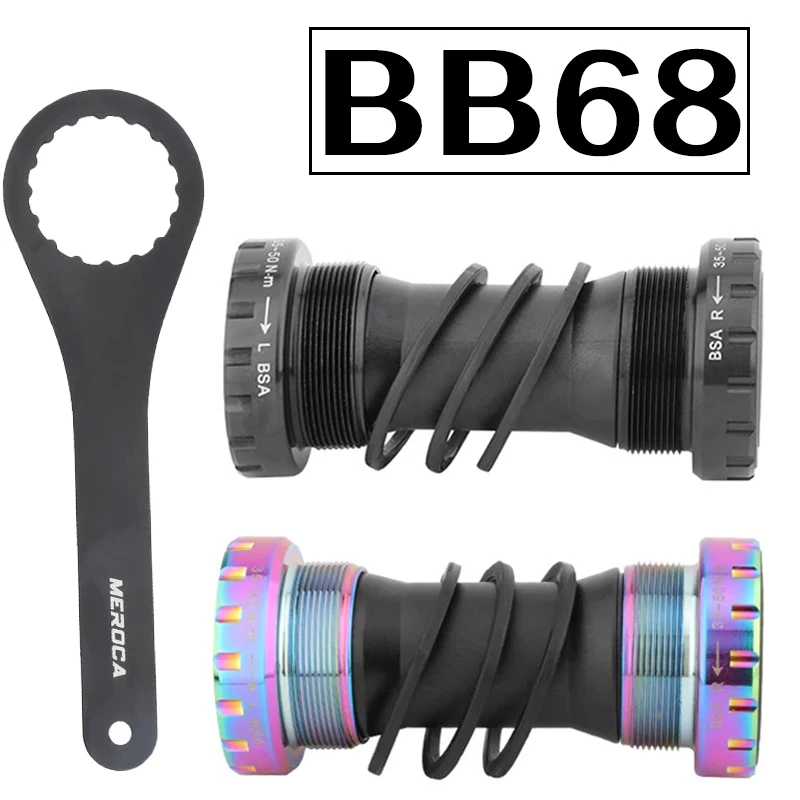 

BB68 Нижний кронштейн с центральным движением Mtb шоссейный велосипед Bsa 24 мм Нижний кронштейн 68 мм Велосипед BB для нижнего кронштейна Hollowtech