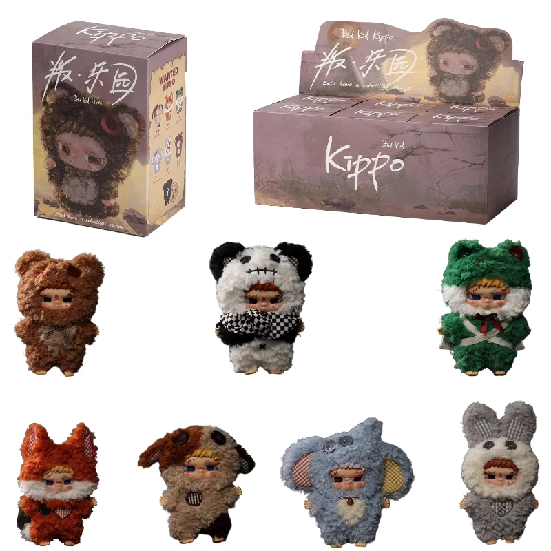 

В наличии Bad Kid Kippo Rebel Paradise Series слепая коробка виниловая плюшевая кукла загадочная модная игрушка кулон орнамент подарок на Хэллоуин