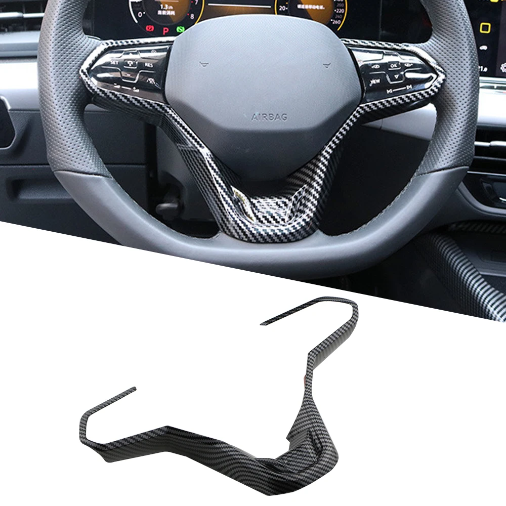 Autocollant de garniture de panneau de volant de voiture pour VW ID4 ID3 ID6 Crozz 2021-2025 Jetta 2022-2026 Tiguan Caddy IV Polo 2020-2025
