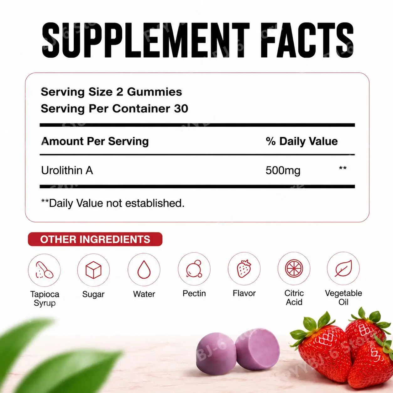 Docteat Urolithin A Gummies Mu - Health Wellness Vitality recensie en prijs