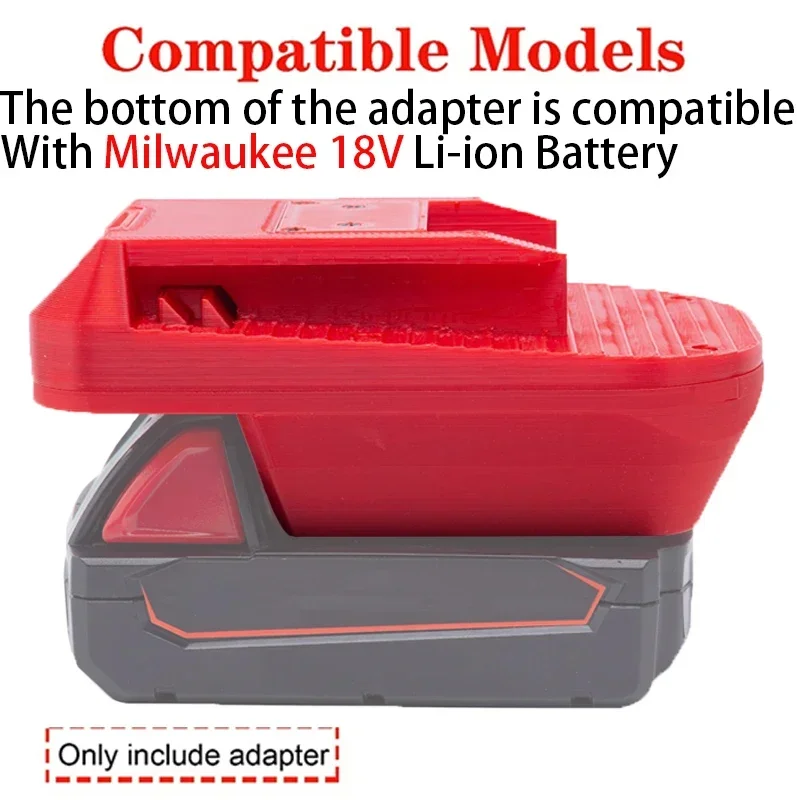 Adaptateur de batterie pour Milwaukee 18V Eddie ion vers SKCanon, convertisseur de batterie en dégrad, adaptateur portable, accessoires pour outils