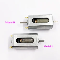 마이크로 FK-180 카본 브러시 모터, 싱글 샤프트, 듀얼 샤프트, 고속 듀얼 샤프트 모터, 냉각 구멍, DIY RC 장난감 슬롯, 자동차 보트