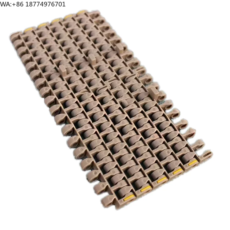 

500 Series Flat Grid POM Material Modular Belts Conveyor Belts for Food Machinery Fried Food Cooling Conveyor