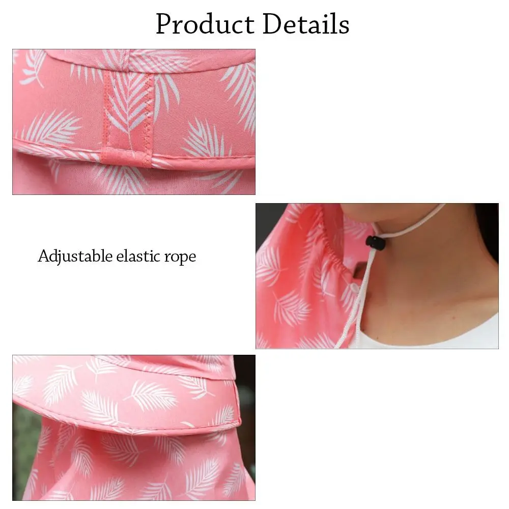 

Women Wide Brim Outdoor Visor Caps UV Protection Hats Protective Cover Sun Hat