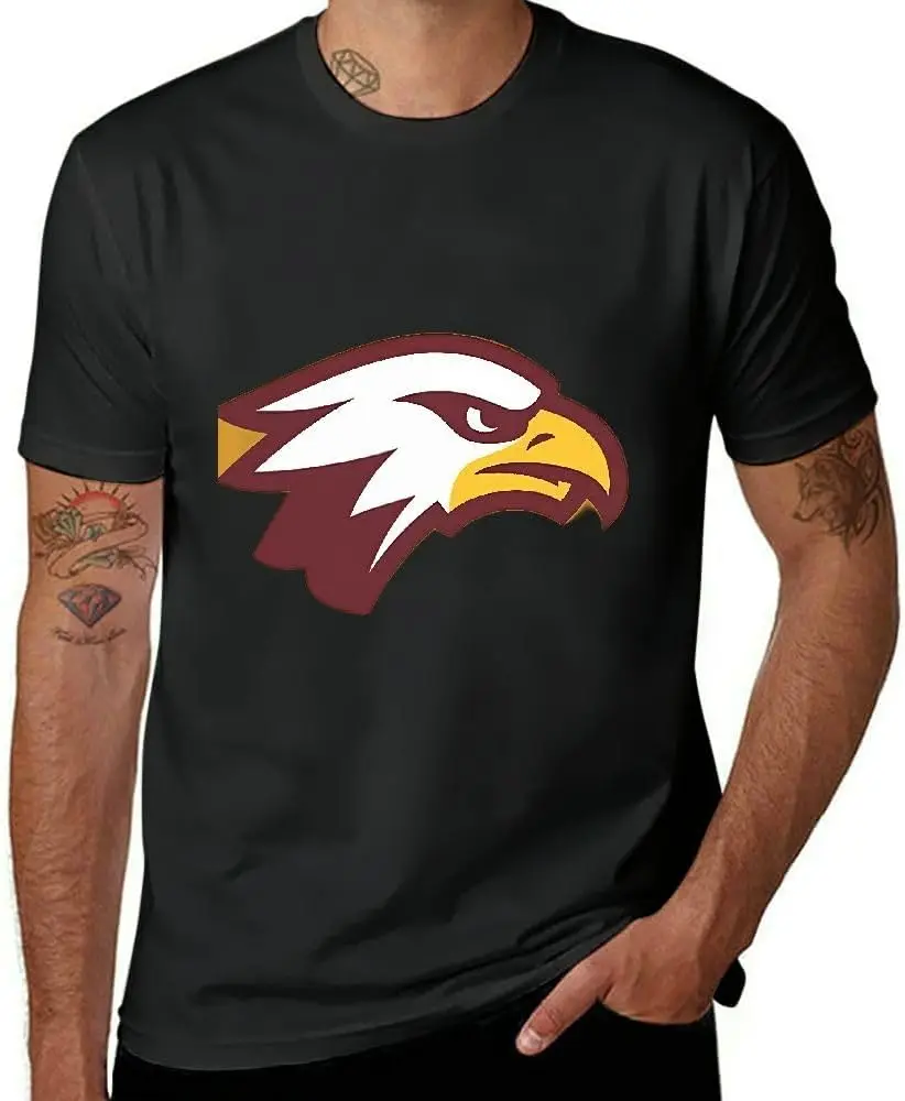 Next Level NCAA Officially Licensed College -  Team Mascot/Logo Basic Black  High Quality 100%Cotton Short Sleeve