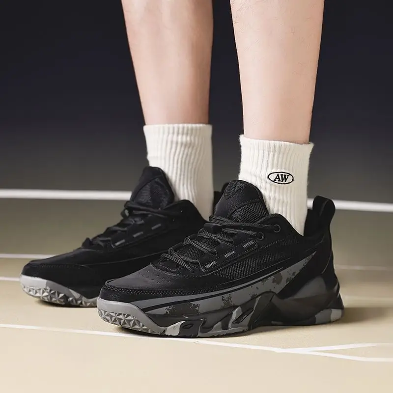 2026 Best Selling Basketball Shoe Anti-Slip Sport Man Shoes Big Size 48 Basketball Sport Shoes Hard-Wearing Outdoor Sport Shoes