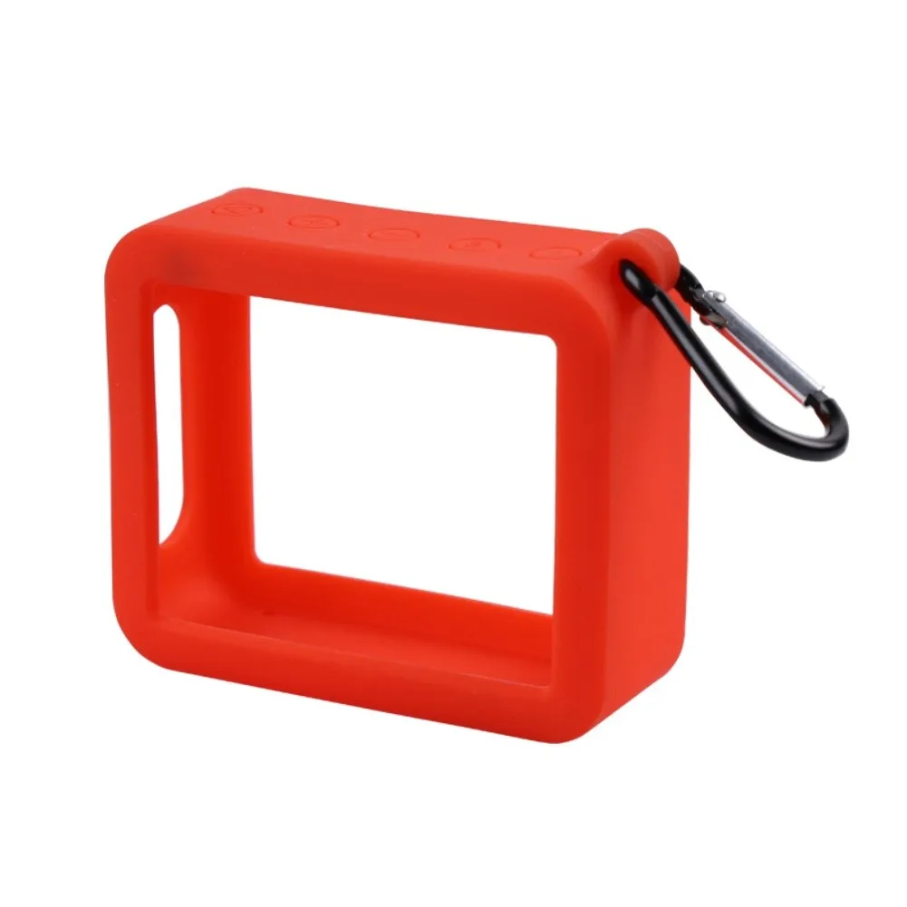 Travel Silicone Case for JBL For GO 2 Speaker with PU Strap Anti Scratch Design Size 10cm 7cm 3cm Black Gray Red Blue