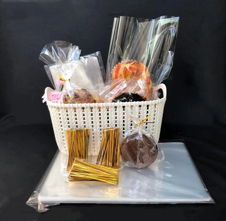 transparent cellophane bags, transparent plastic bags OPP candy, lollipop, baked biscuit packaging, wedding packaging, gift bags