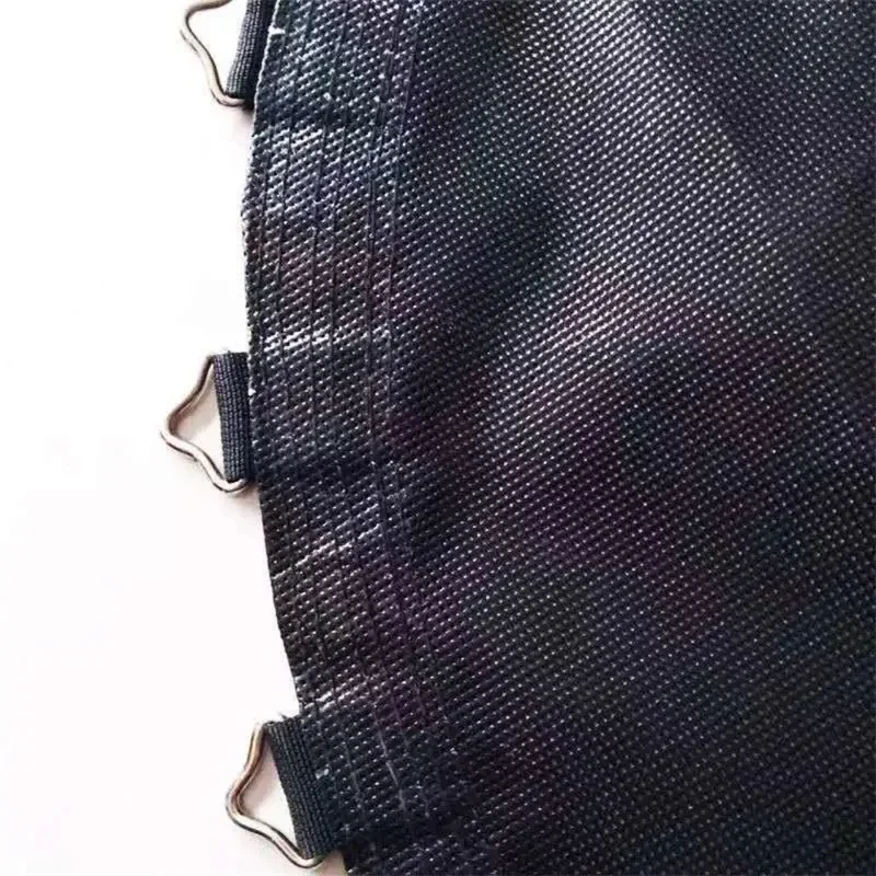 Replacement Trampoline Mat 6FT 8FT Elastic Trampolines Round Jumping Mat Net Cloth Trampoline Pad for Round Trampolines Black