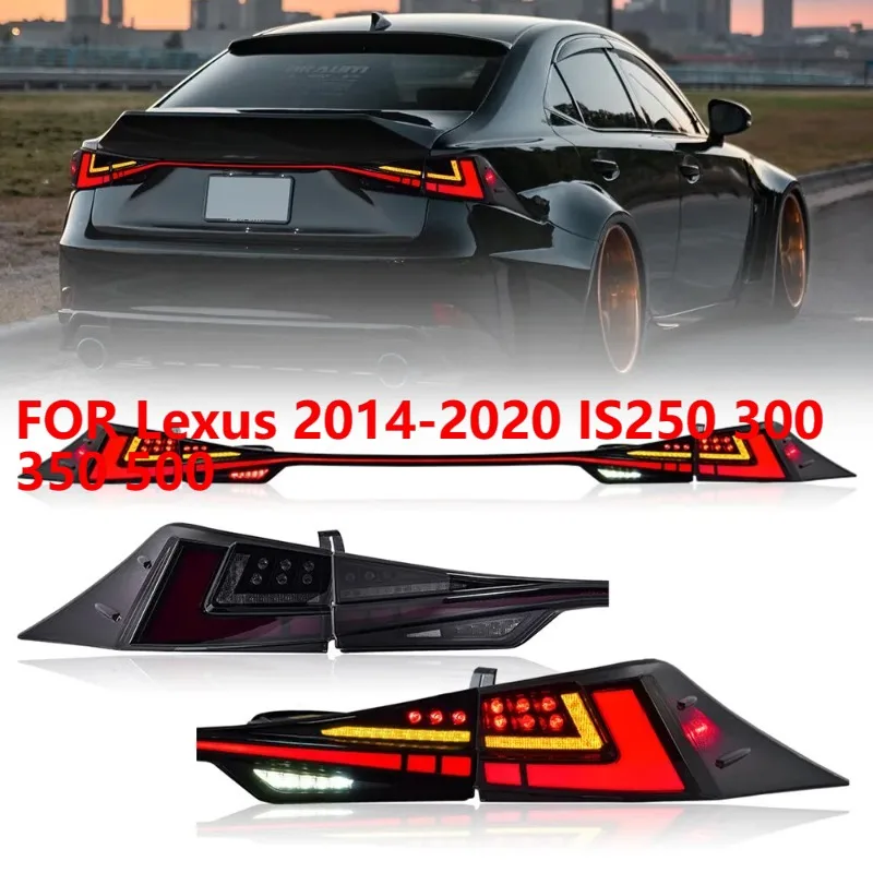 

1Pair LED Turn Signal Lights For Lexus 2014-2020 IS250 300 350 500, Plug and Play Brake Tail Lamp Assembly