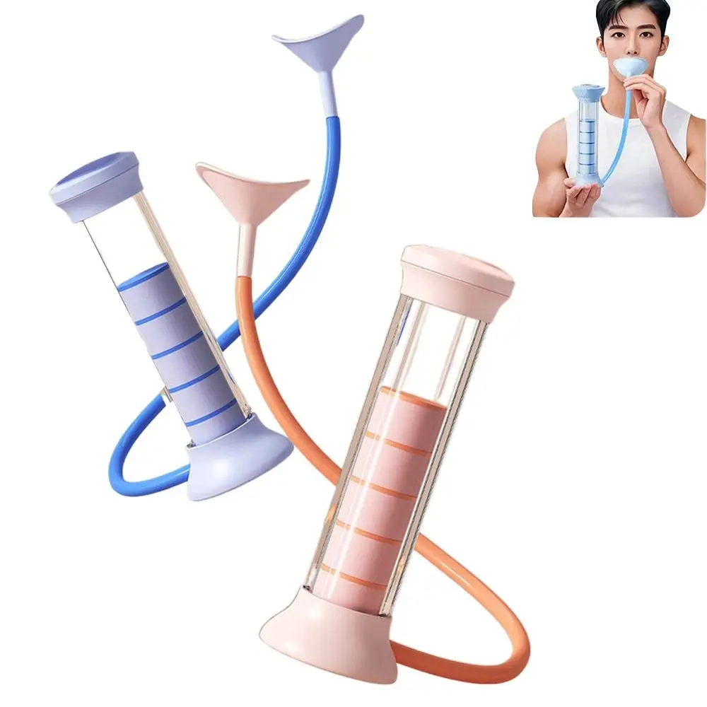 Counted Breathing Dumbbells Diaphragm Adjustable Resistance Core Strength Trainer Lung Capacity Expander Abdominal Breathing