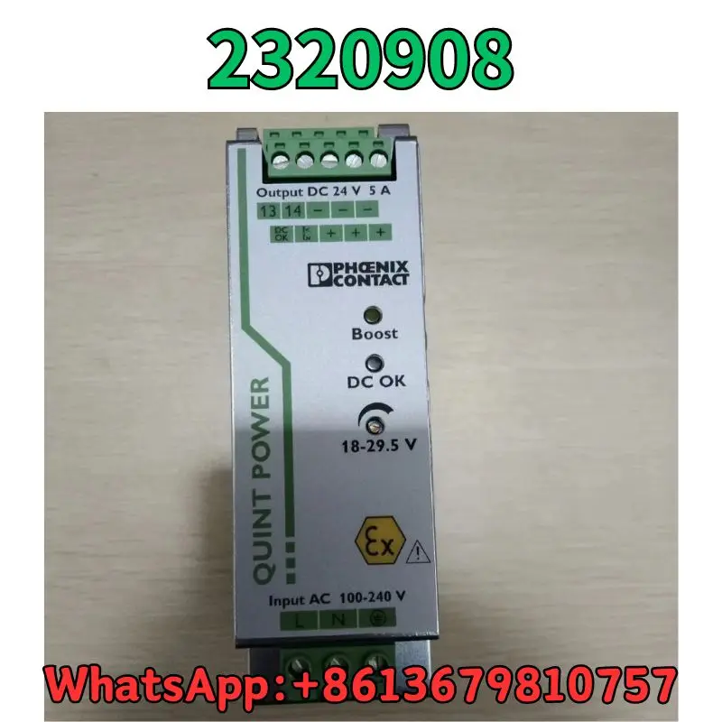 

Новый источник 2320908 QUINT-PS/1AC/24DC/5/CO, быстрая доставка