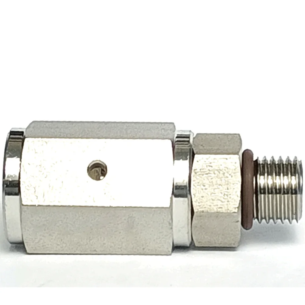 1/4" VCR Female To Coupler SUS316 SUS316L Stainless Steel Pipe Fitting Connector Adapter Coupling