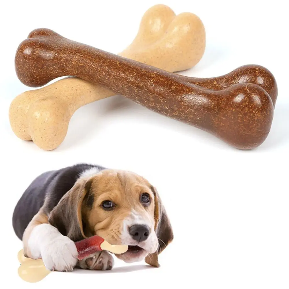 Pet Dog Chew Dental Cleaning Toys Molar Teeth Clean Stick Non-Toxic Bite Resistance Puppy Toys Cute Bone Shape Pet Supplies