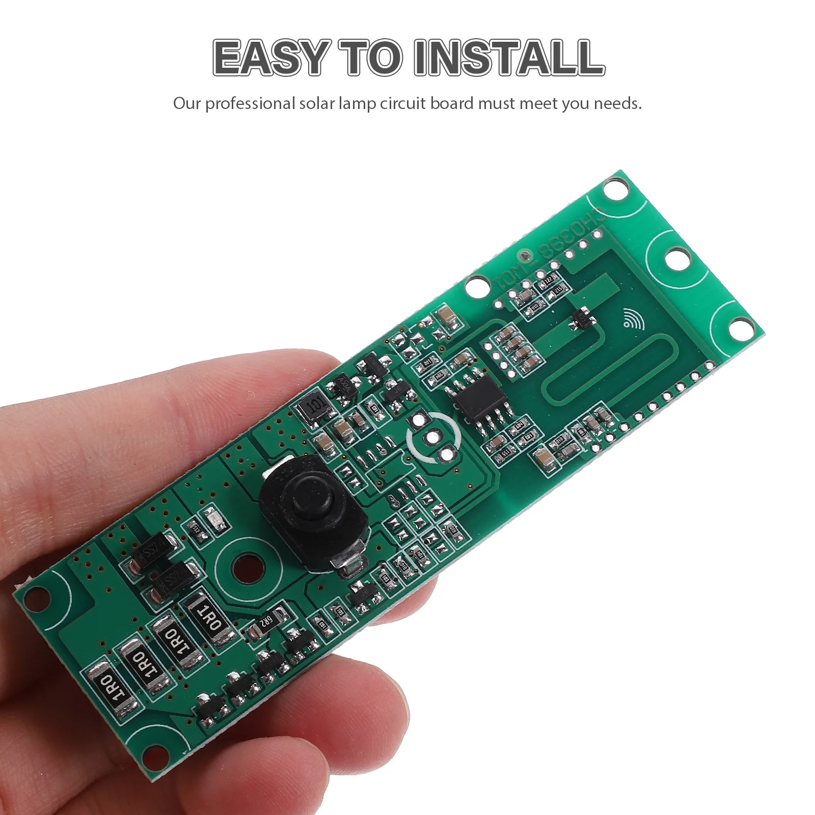 

3.2V 3.7V Solar Lamp Circuit Board Green Controller Induction Sensor Solar Light Control Panel Signal Walls