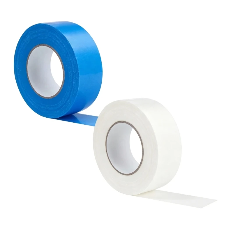 1 Roll Outdoor Courts Line Tape For Sports Field Marking Fiber Cloth Adhesive Pickleballs, Badminton, Tennis, Basketball 87HA
