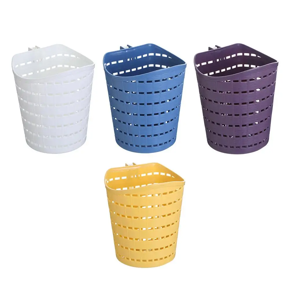 

4PCS Bathroom Storage Baskets PP Material Flexible Design Ventilation Drainage Food Organizer Home Vertical Space Saving Shower