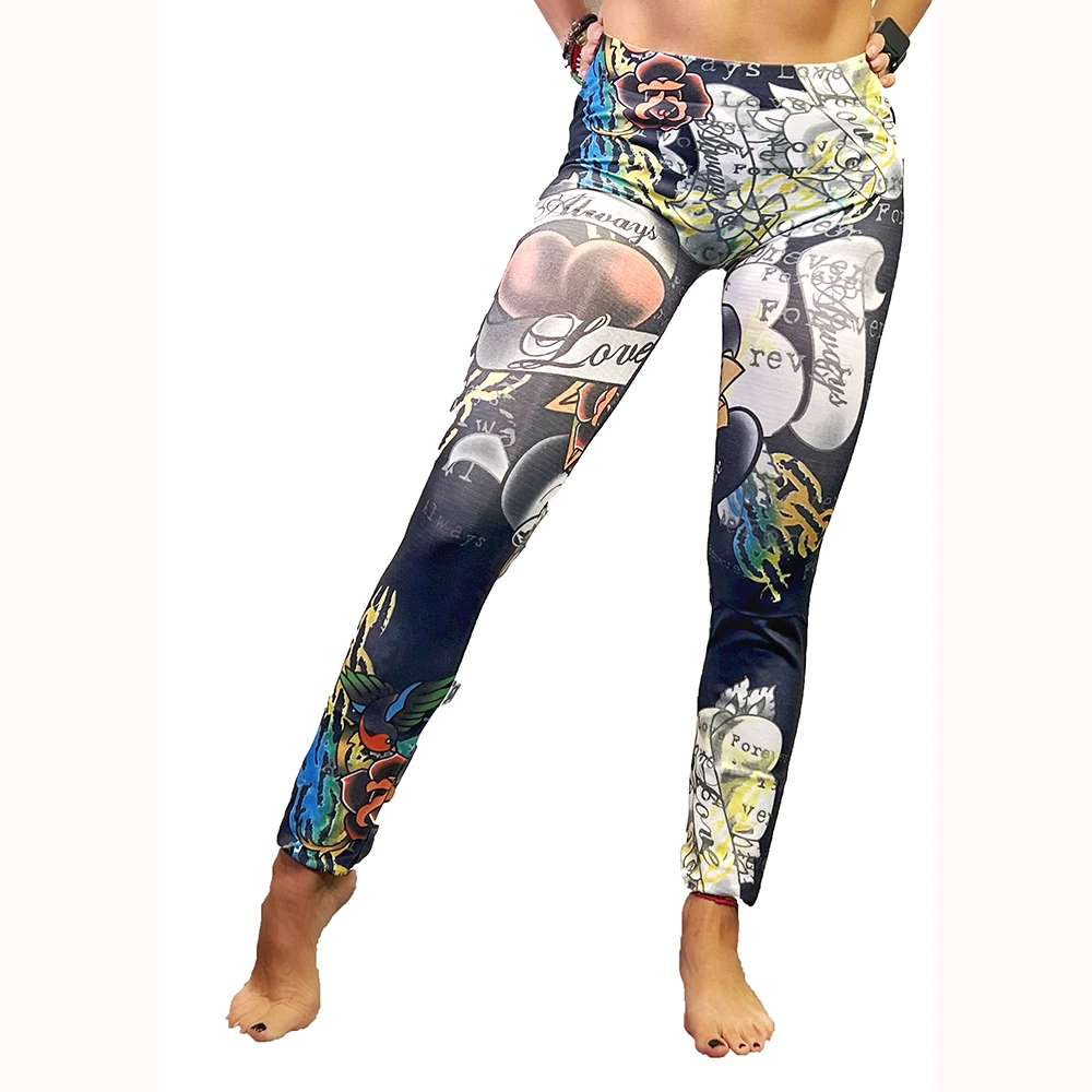 Leggings Nieuw Binnen Vrouwen Slanke Leggings Mode 3 Leggings Digitaal Printen