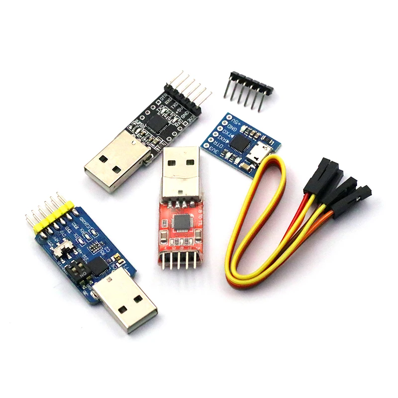 1PCS CP2102 USB to UART TTL Module Upgrade Board UBS to Serial Port STC Microcontroller Download Brush Machine Six in one UART