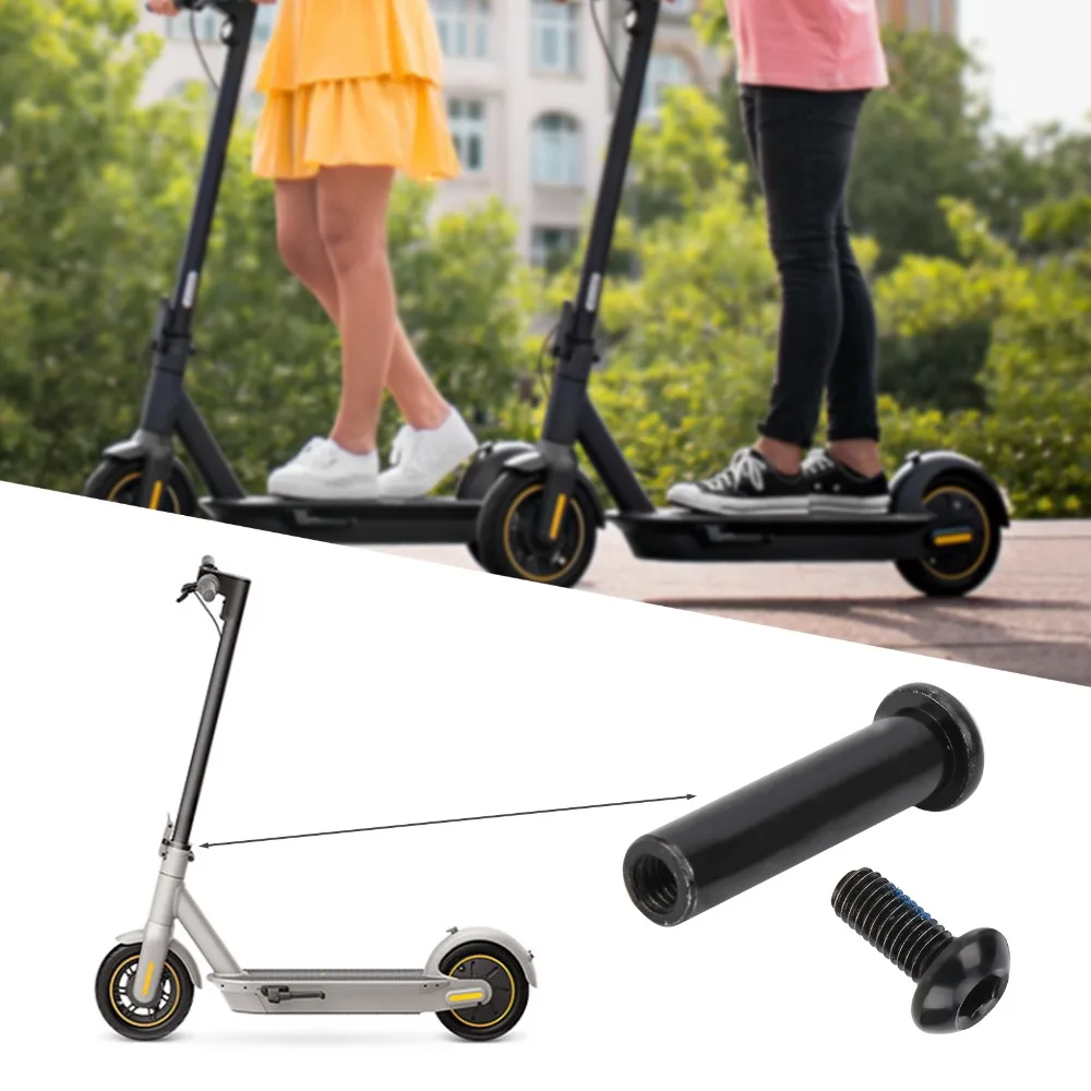 Black Electric Scooter Lock Screw Fixed Bolt Hard-wearing Folding Lock Screws Shaft Locking Screw for Ninebot MAX G30