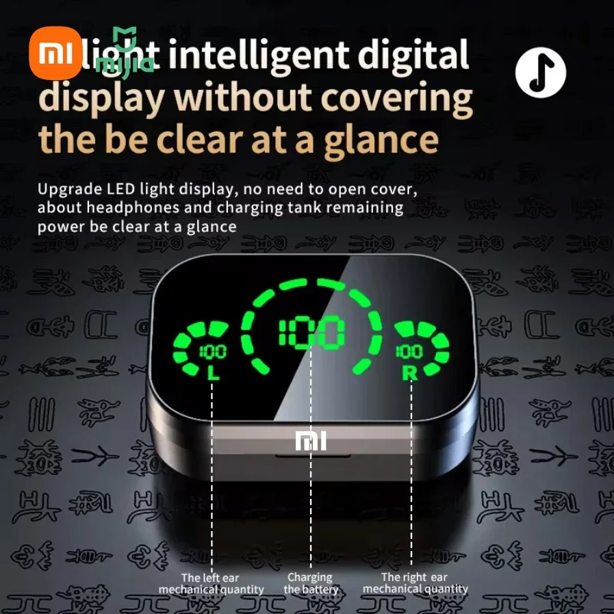 Oryginalne bezprzewodowe słuchawki Bluetooth 5.3 Xiaomi YD03 do sportów na świeżym powietrzu z redukcją szumów i ekranem dotykowym