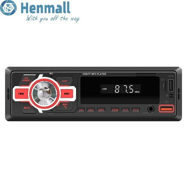 

Автомобильный MP3-плеер HENMALL D3112, автомагнитола, стерео, Bluetooth, Mirror Link, U-диск, TF-карта, AUX аудио