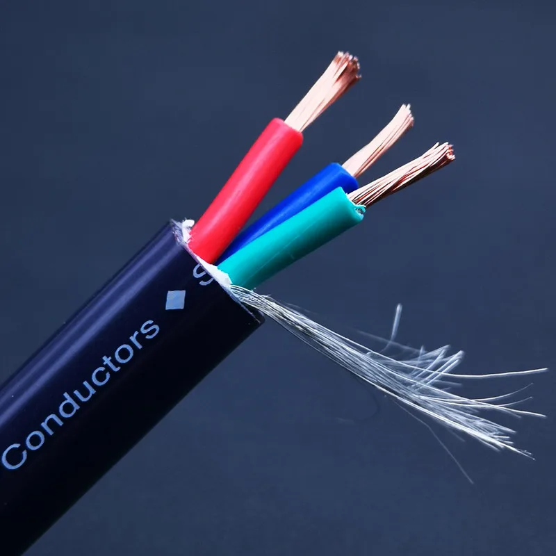 TARA LABS SA-OF8N High Pure Copper Audiophile Audio Amplifier Cholesterol CD Power Cord Loose Cable